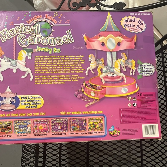 Musical Carousel Jewelry Box - Picture 5 of 5